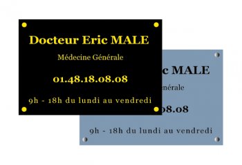 Plaque plexiglas - 20x30