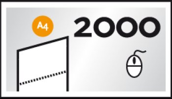 2 000 Ordonnances classiques pr&eacute;d&eacute;coup&eacute;es - 21x29.7 (A4)