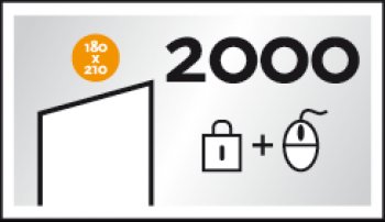 2 000 Ordonnances s&eacute;curis&eacute;es simples - 180x210 