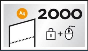 2 000 Ordonnances s&eacute;curis&eacute;es pr&eacute;d&eacute;coup&eacute;es - 21x29.7 (A4) 