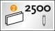 2 500 Ordonnances classiques duplicata - CHEQUIER 175x95 