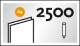 2 500 Ordonnances classiques duplicata - 21x29.7 (A4) 