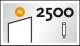 2 500 Ordonnances classiques simples - 148x210 (A5) 