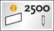 2 500 Ordonnances classiques simples - CHEQUIER 175x95 