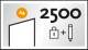 2 500 Ordonnances s�curis�es simples - 21x29.7 (A4) 