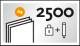2 500 Ordonnances s�curis�es triplicata - 21x29.7 (A4) 
