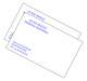 200 Cartes de visite - 80x128