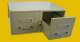Fichier m�tallique ivoire 2 tiroirs - 500x430x210 